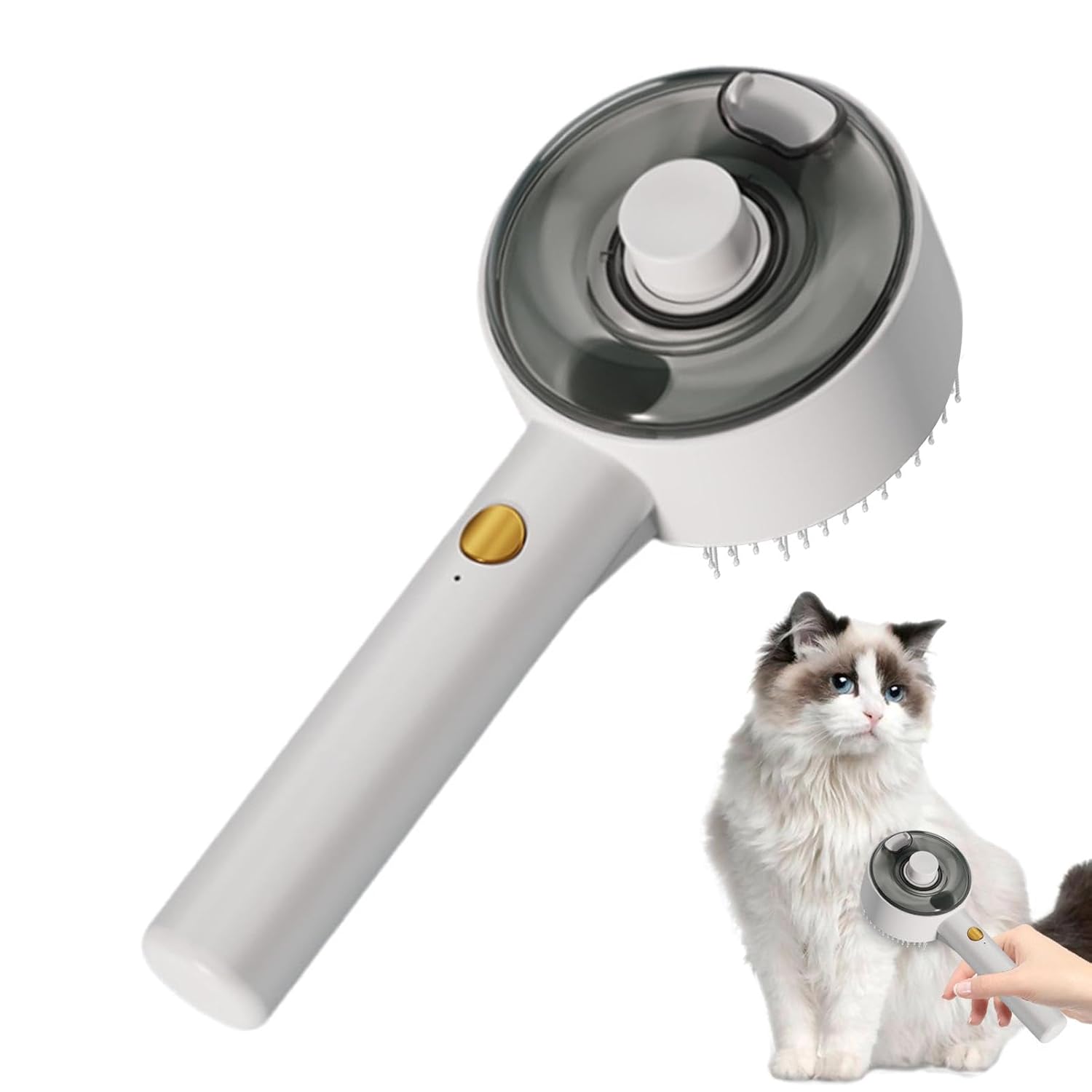 Rechargeable Pet Grooming Brush – Hair Comb