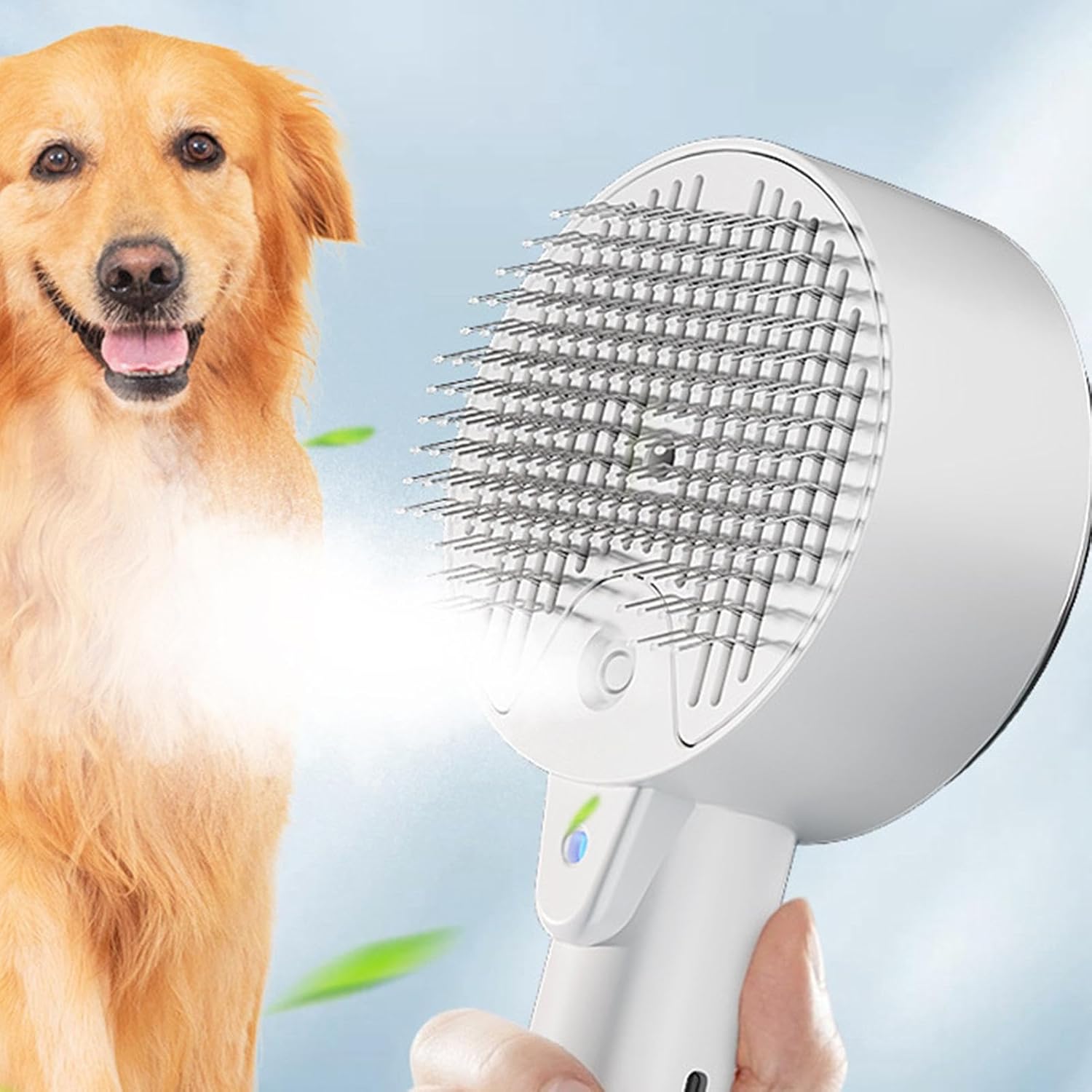 Rechargeable Pet Grooming Brush – Hair Comb