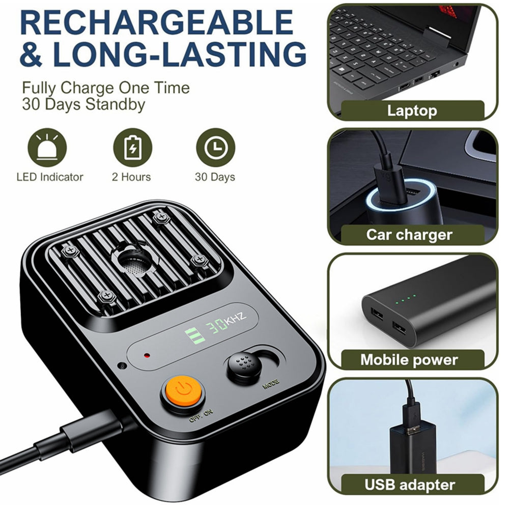 Sonic Dog Barking Deterrent – Safe, Waterproof & Durable Pet Training Device