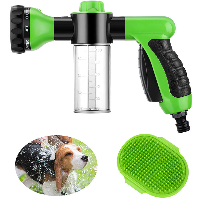 Pet Bath Brush with Water Sprayer